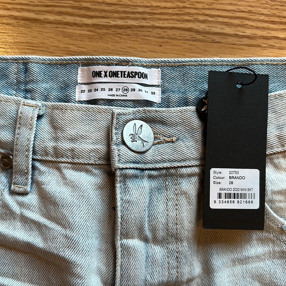 One X One Teaspoon Brando mini skirt - Picture 3 of 6